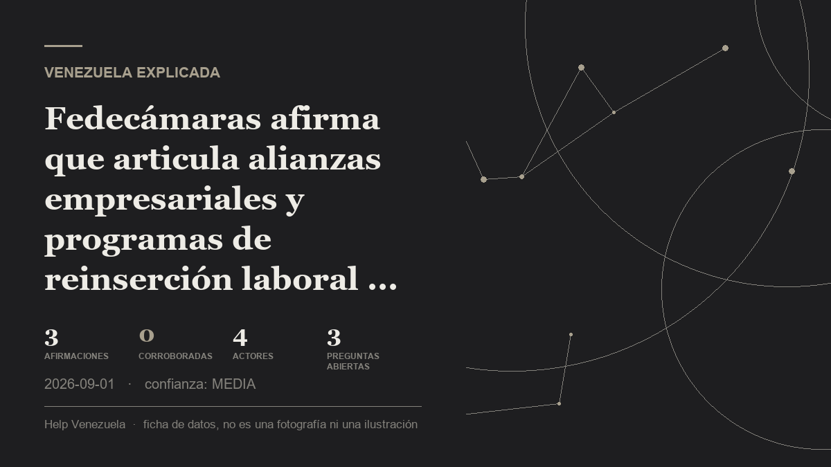 Editorial illustration for Venezuela Explicada