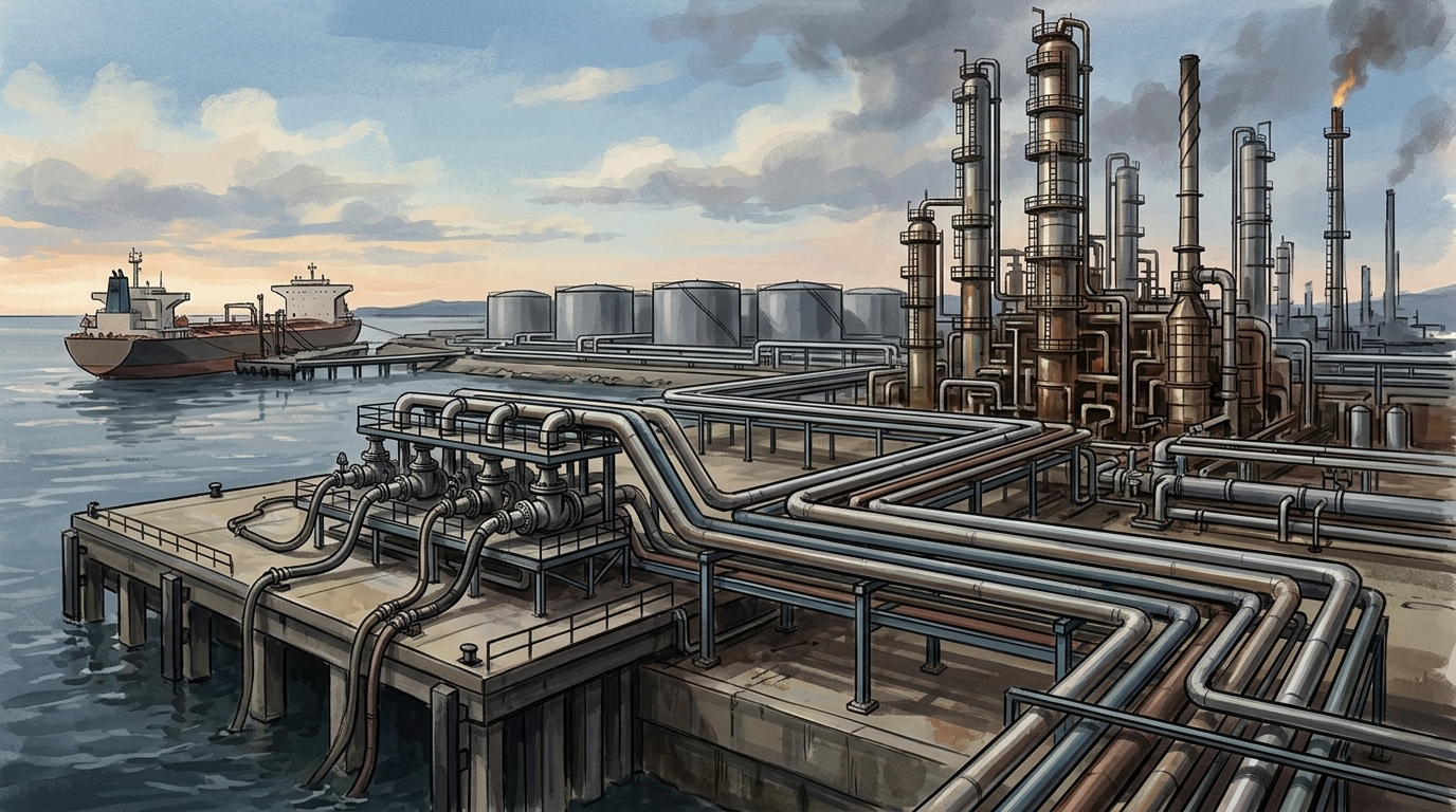 Editorial illustration for Oil & Energy
