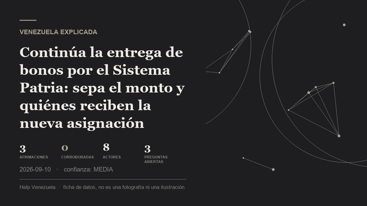 Editorial illustration for Venezuela Explicada