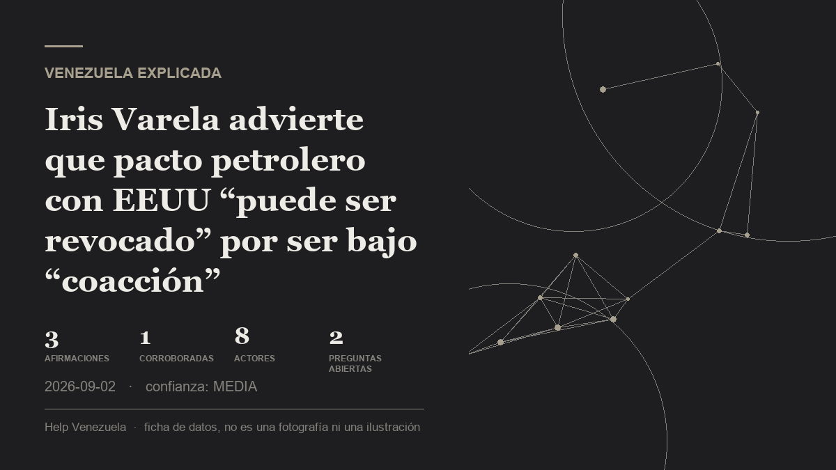 Editorial illustration for Venezuela Explicada